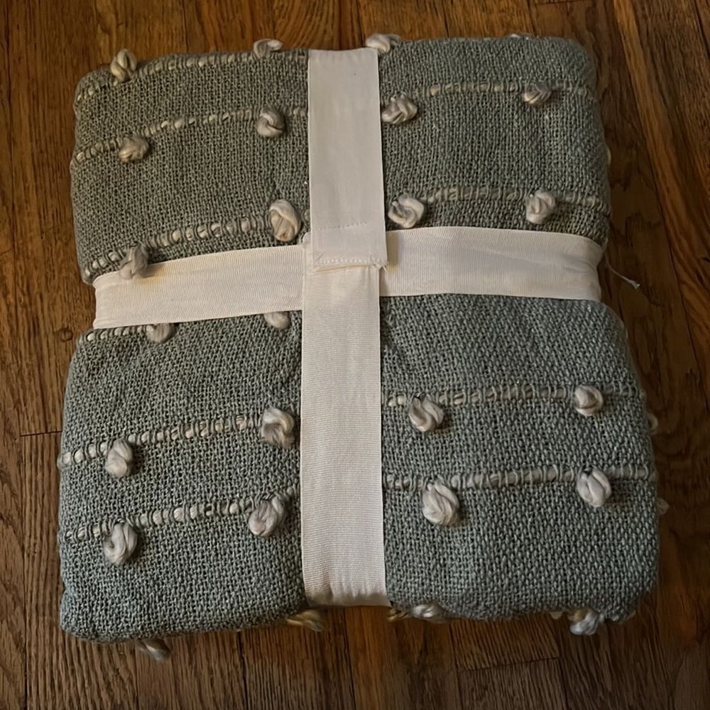 Modern Threads Cotton Blend Throw - Picture 6 of 6